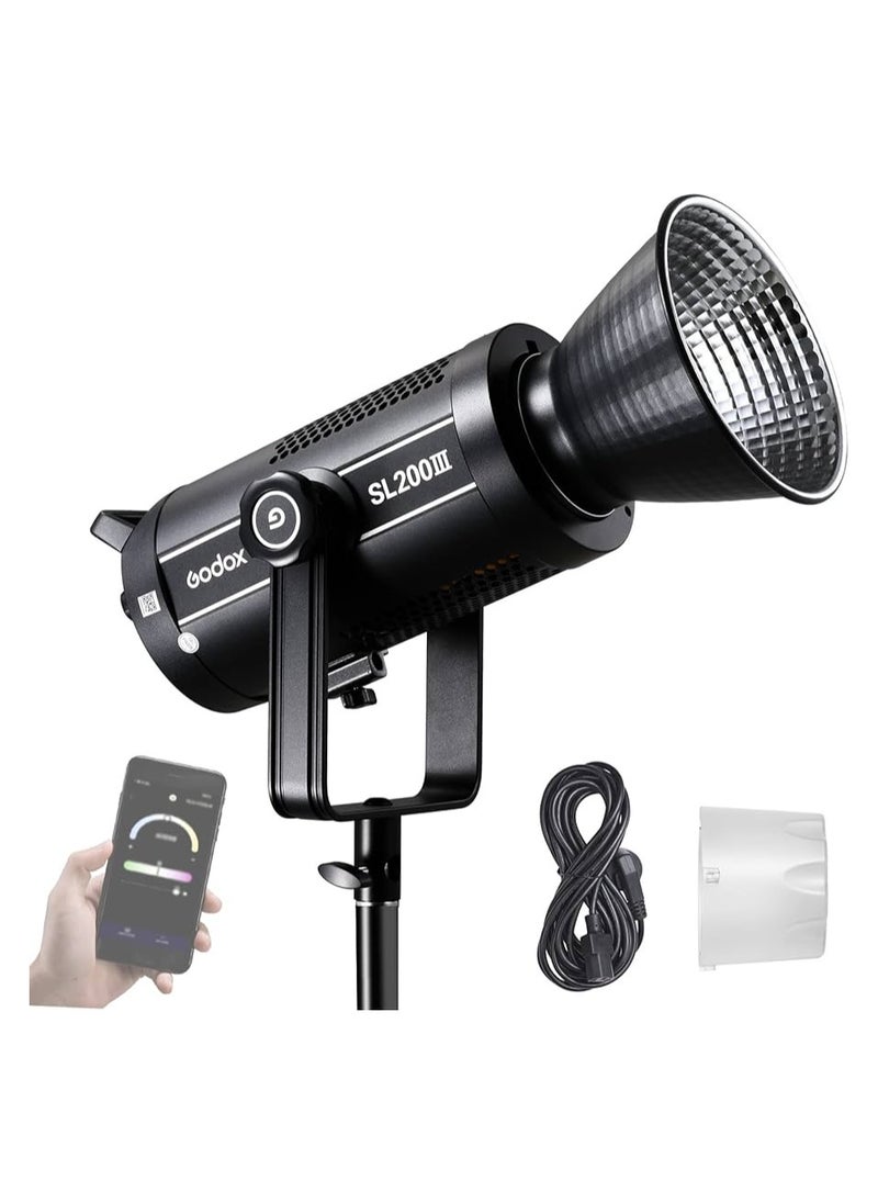 Godox SL200IIIBI BI Color Spotlight with APP Control | 200W Dual-Color LED Light | Adjustable Brightness | Perfect for Photography & Videography