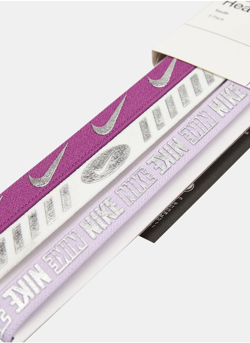 Kids' 3.0 Headbands (3 Pieces)