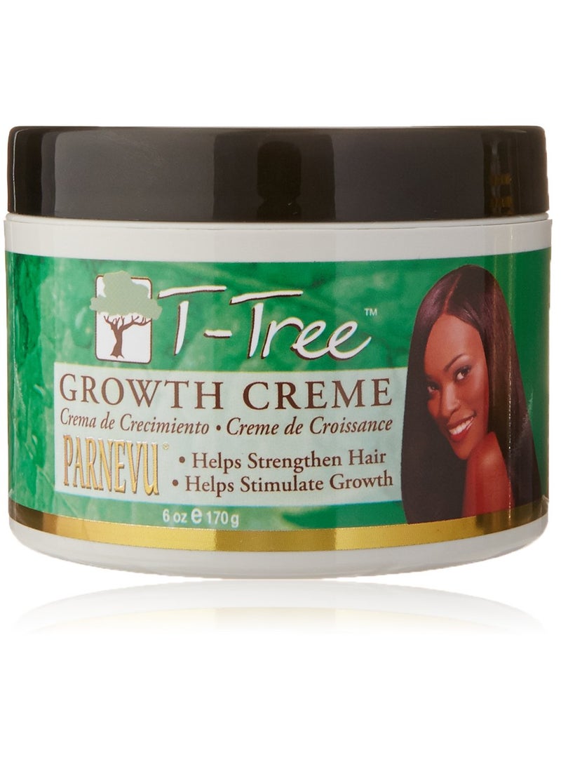 Parnevu T-Tree Growth Creme, 6 Ounce