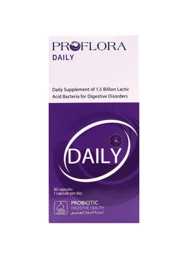 Proflora Probiotic Daily Capsules 30 Pieces