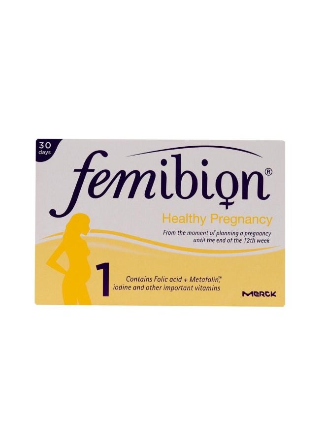 Femibion 1 Tablets 30 Pieces