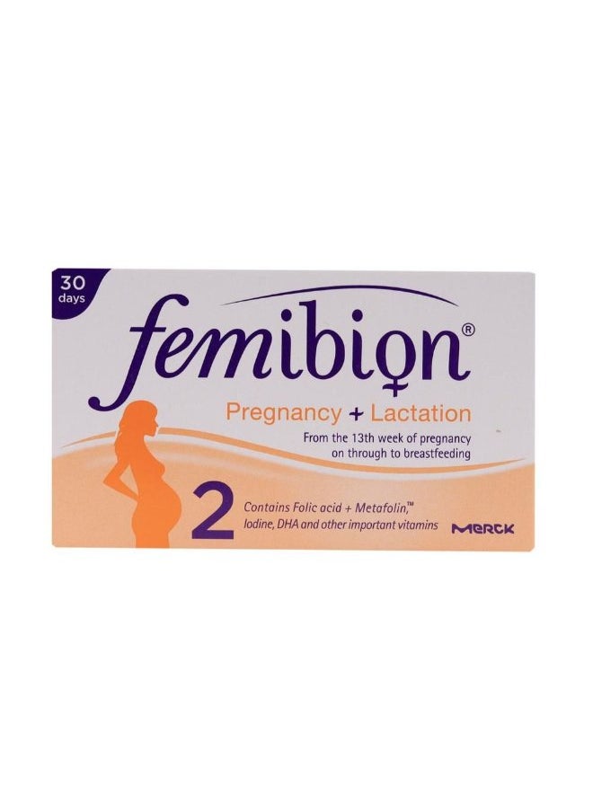 Femibion 2 Tablets 30 Pieces + Capsules 30 Pieces