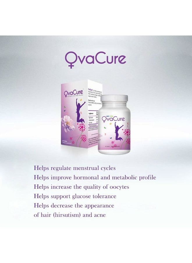 Ovacure Ovary Support Supplement With Folic Acid 60 Tablets