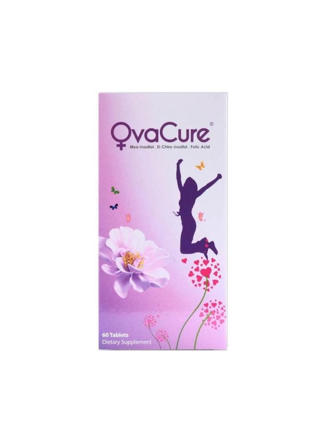 Ovacure Ovary Support Supplement With Folic Acid 60 Tablets