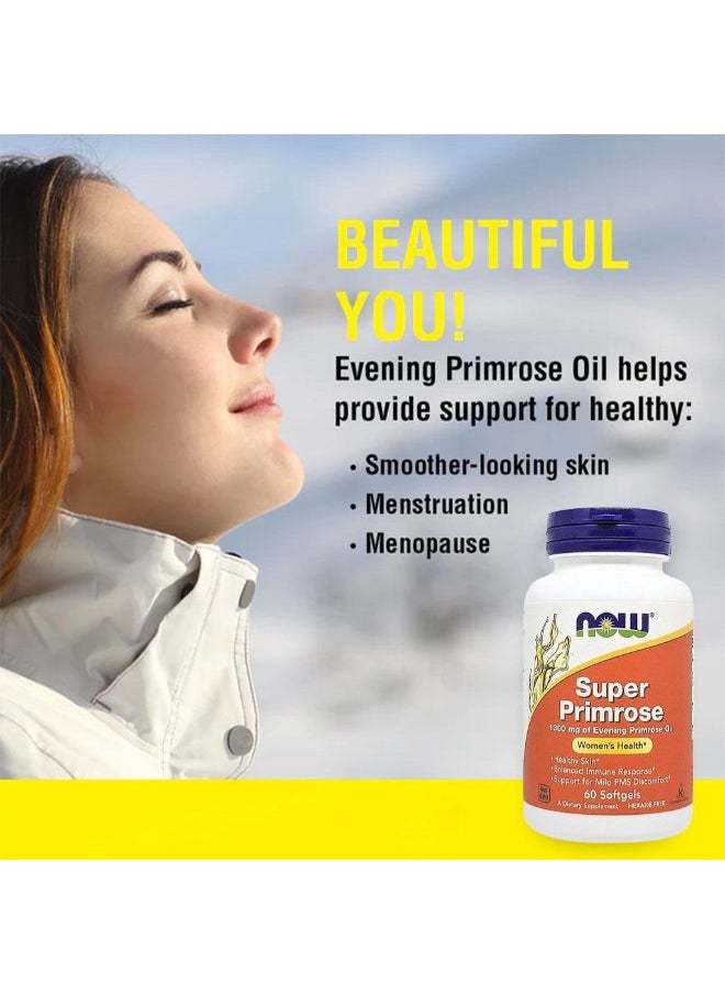 Now Super Primrose Softgels 60 Pieces