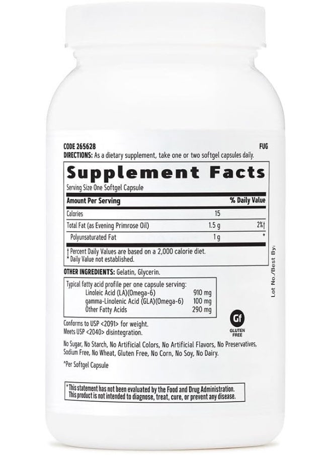 Women'S Evening Primrose Oil 1300Mg