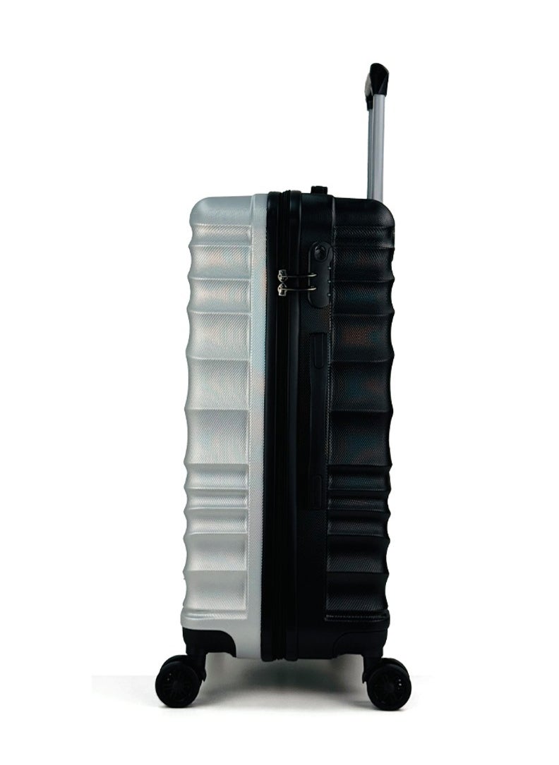 Premium Hard Shell Luggage Set  – 3-Piece Suitcase Set, Lightweight ABS Trolley Bags with Spinner Wheels, Combination Lock, Durable Travel Suitcases – 20