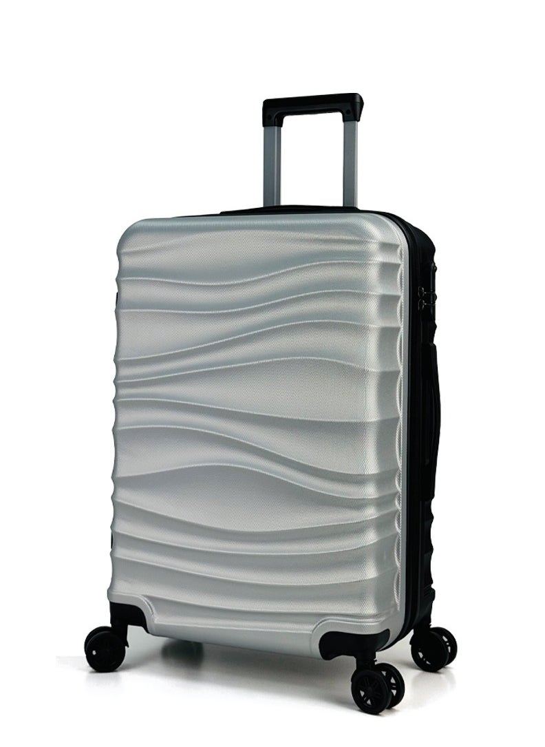 Premium Hard Shell Luggage Set  – 3-Piece Suitcase Set, Lightweight ABS Trolley Bags with Spinner Wheels, Combination Lock, Durable Travel Suitcases – 20