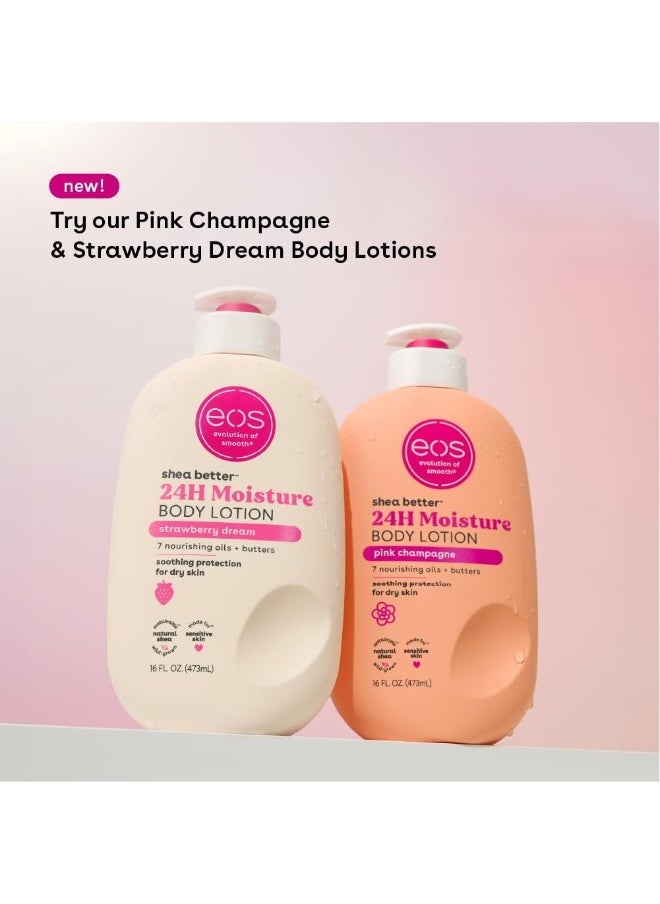 Shea Better Body Lotion- Vanilla Cashmere, 24-Hour Moisture Skin Care, Lightweight & Non-Greasy, Made With Natural Shea, Vegan, 16 Fl Oz