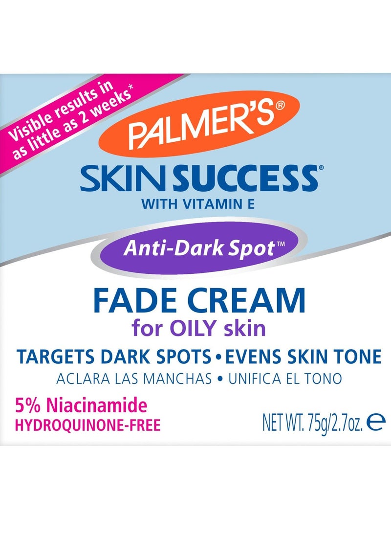 Palmer's Skin Success Eventone Fade Cream for Oily Skin, 2.7 Fl Oz