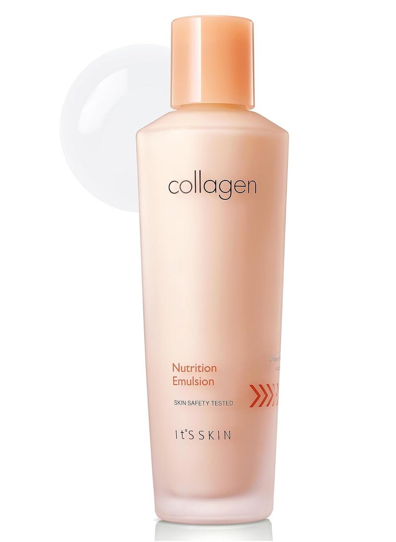 It'S SKIN Collagen Nutrition Emulsion - Marine Collagen Volume & Firming Facial Lotion, Intense Revitalizing & Elasticity for Rough and Aging Skin, 5.07 fl.oz.