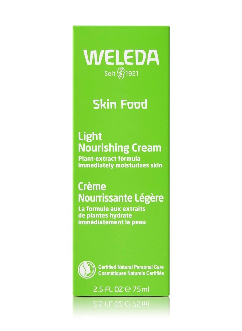 Weleda - Skin Food Light Moisturizing Cream 3-pack - Fast-Absorbing, Ultra-Hydrating Formula with Sunflower Oil and Pansy Extract