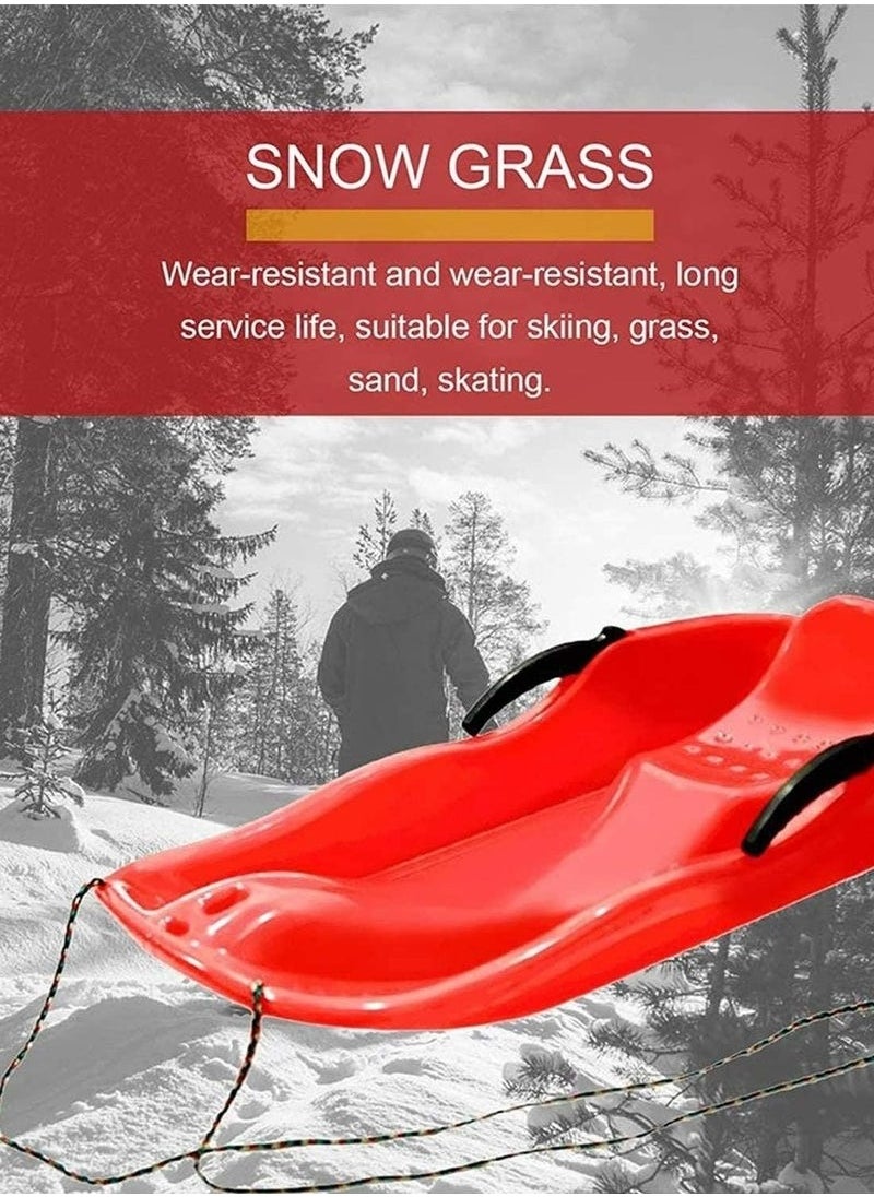 Outdoor Sports Sand boarding, Sand boarding For Playing In Sand, Grass, And Snow, With Thickened Handrails, Red