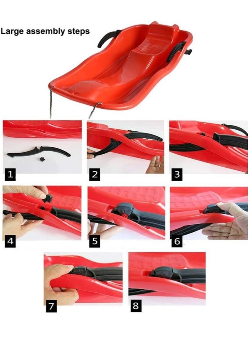 Outdoor Sports Sand boarding, Sand boarding For Playing In Sand, Grass, And Snow, With Thickened Handrails, Blue