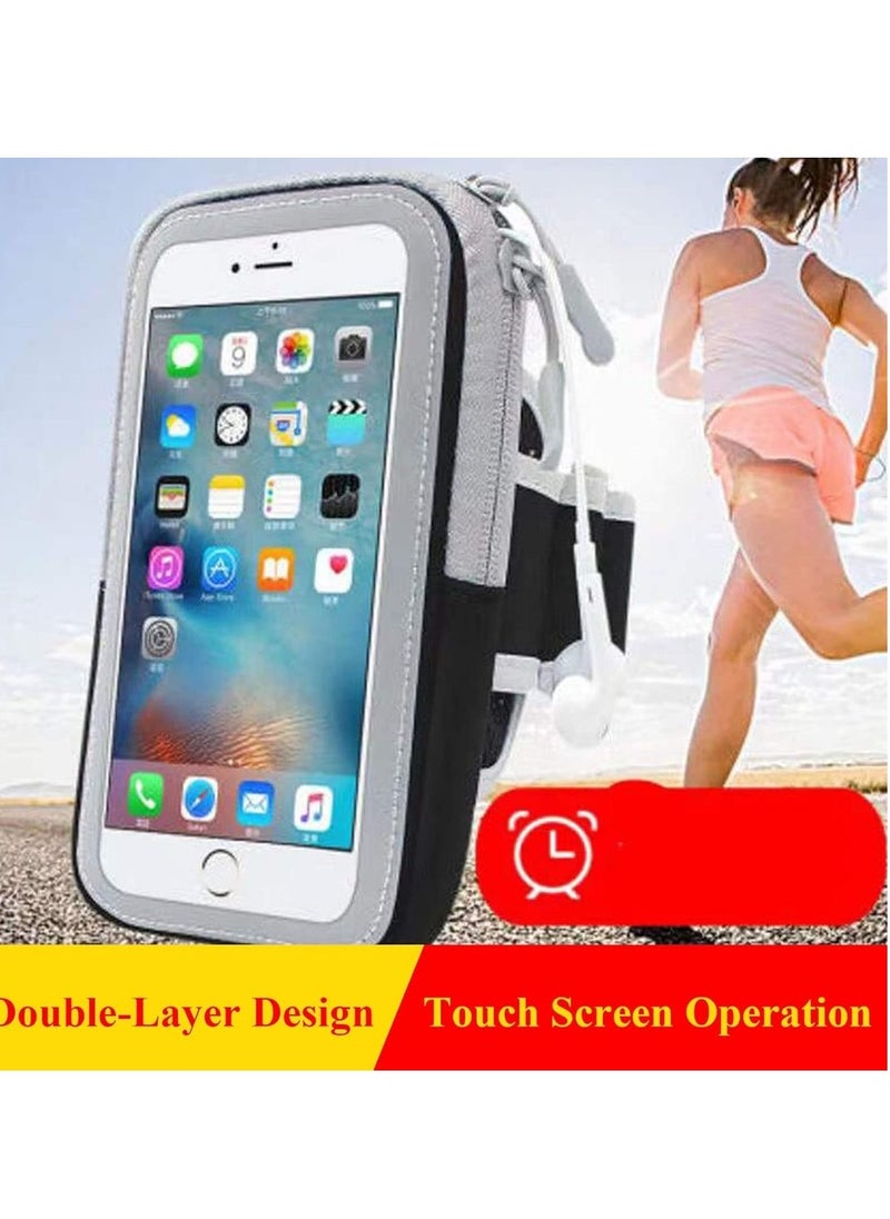 Running Armband Phone Holder For Running Full Touchscreen Phone Arm Bands For Running Sports Phone Holder IPhone 13 Pro Max 12 11 Xs Xr 8 7 Galaxy S20 S10 S9 S8