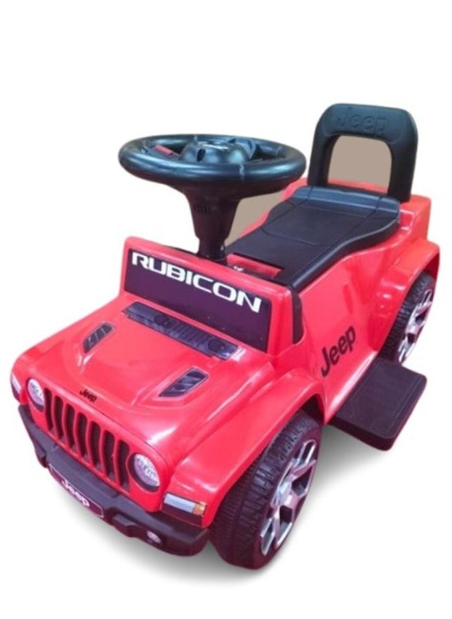 Jeep Wrangler Small Ride On - Red