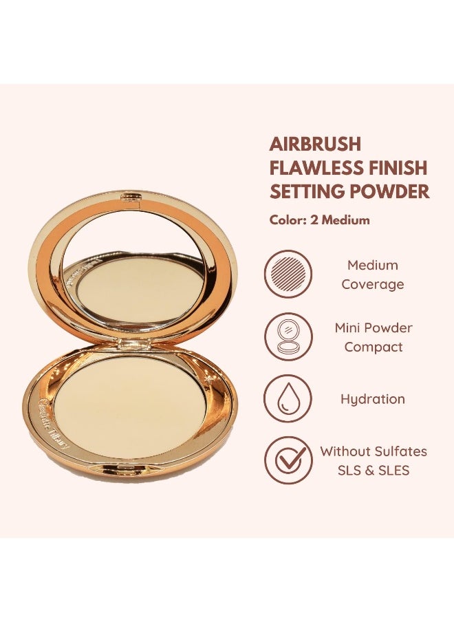 Airbrush Flawless Finish Skin Perfecting Micro Powder Medium