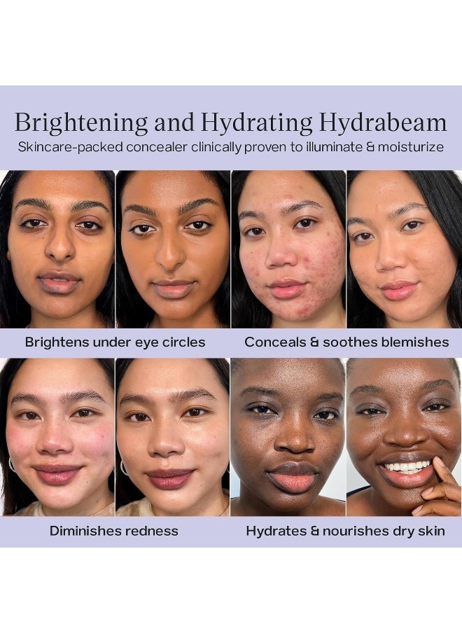 Hydrabeam Under Eye Brightener - Sheer + Hydrating Eye Brightener With Cucumber Extract - Instantly Illuminates Skin For A Radiant Finish - Shade 1 (0.2 Oz)