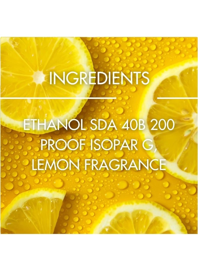 Professional Makeup Brush Cleaner, 8 Fl Oz, Lemon