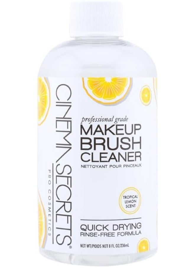Professional Makeup Brush Cleaner, 8 Fl Oz, Lemon