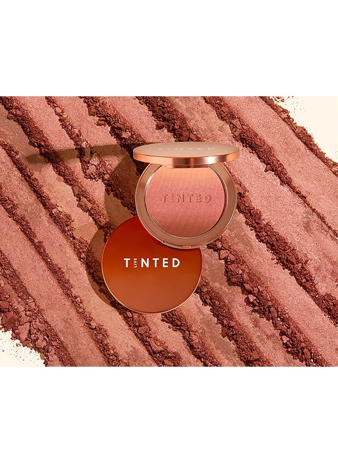 Huebeam Blushing Bronzer: Highly Pigmented Blushing-Bronzer, 15 G / 0.5 Oz