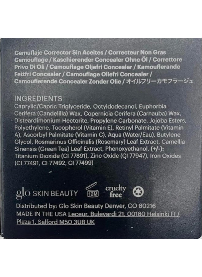 Glo Skin Beauty Oil-Free Camouflage Concealer - Correct and Conceal Imperfections, Blemishes & Dark Spots, Nourishing Makeup for a More Even Complexion (Sand)