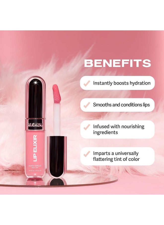 Lip Elixir Nourishing Lip Glaze And Lip Tint Gloss