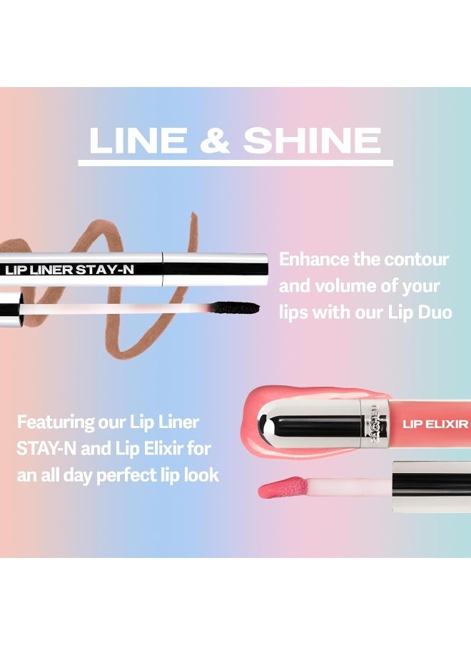 Lip Elixir Nourishing Lip Glaze And Lip Tint Gloss