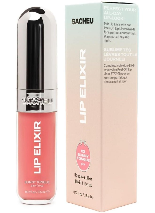 Lip Elixir Nourishing Lip Glaze And Lip Tint Gloss