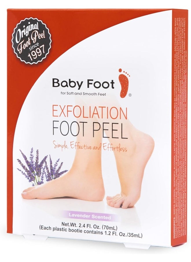 - Original Exfoliant Foot Peel - 2.4 Fl. Oz. Lavender Scented Pair