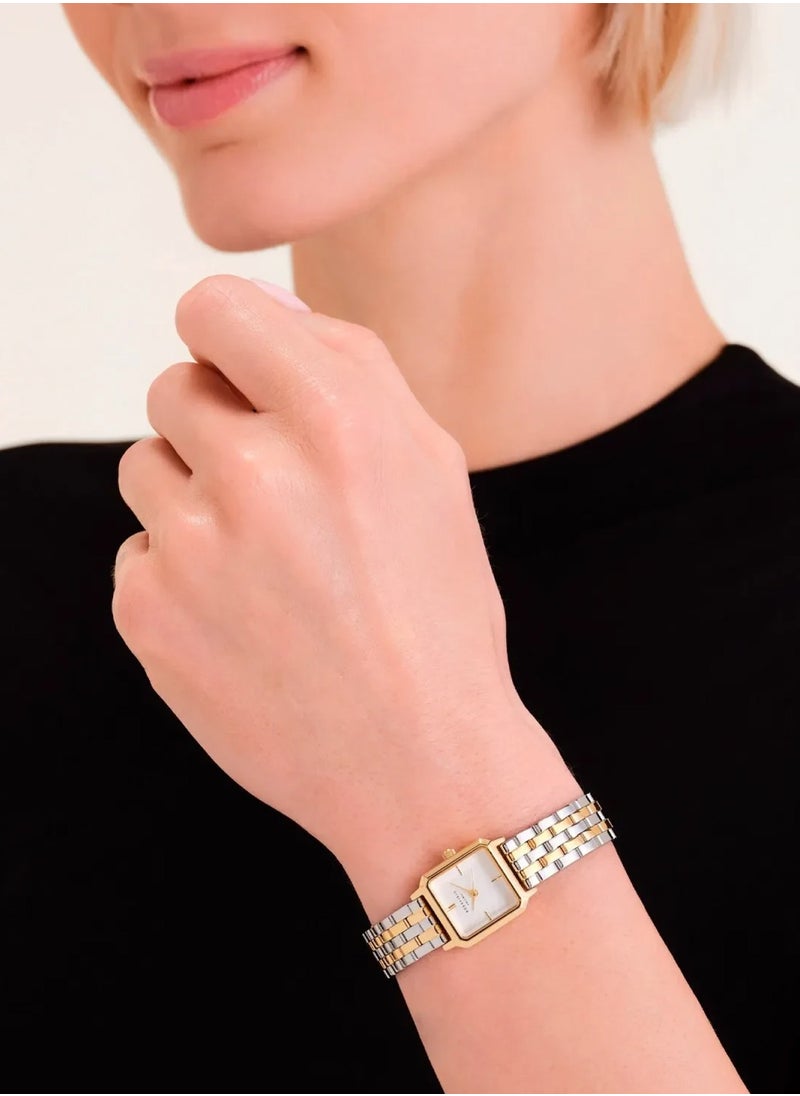 Women's Boxelle Quartz Duotone Stainless Steel Watch BWDSG-B03