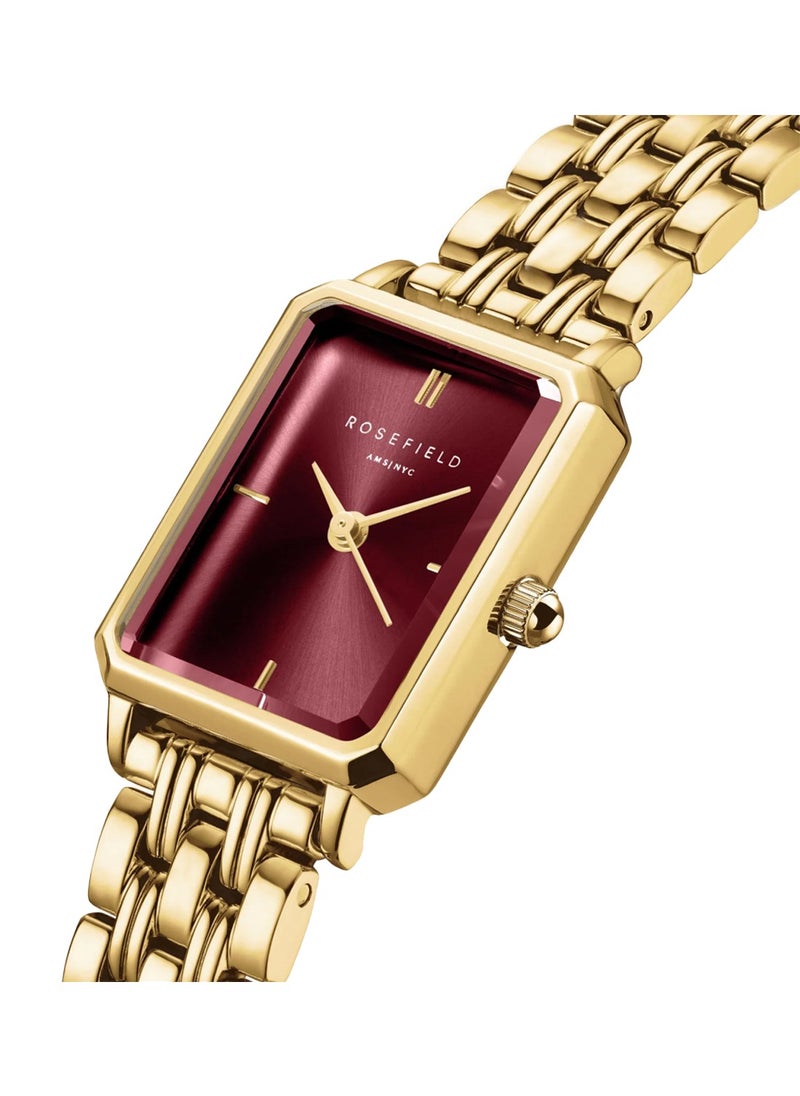 Women's Octagon XS Burgundy Dial Stainless Steel Watch OBGSG-O83