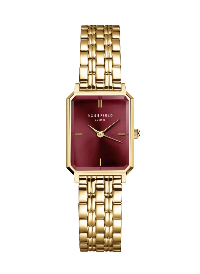 Women's Octagon XS Burgundy Dial Stainless Steel Watch OBGSG-O83