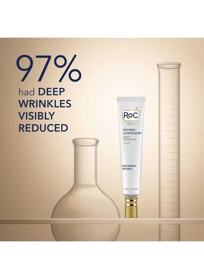 Retinol Correxion Deep Wrinkle Facial Filler With Hyaluronic Acid And Retinol 1 Oz