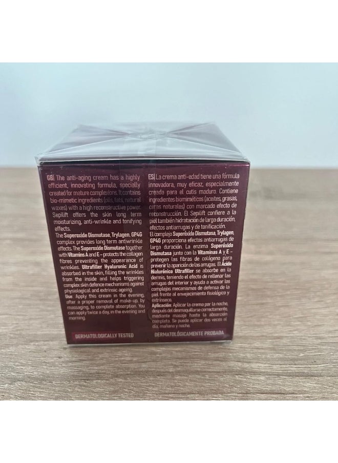 H3 Evolution, Anti-Aging Cream Intensive Restructuring With Superoxide Dismutase (The Anti-Aging Super Enzyme) 45+ (1.69 Fl.Oz)