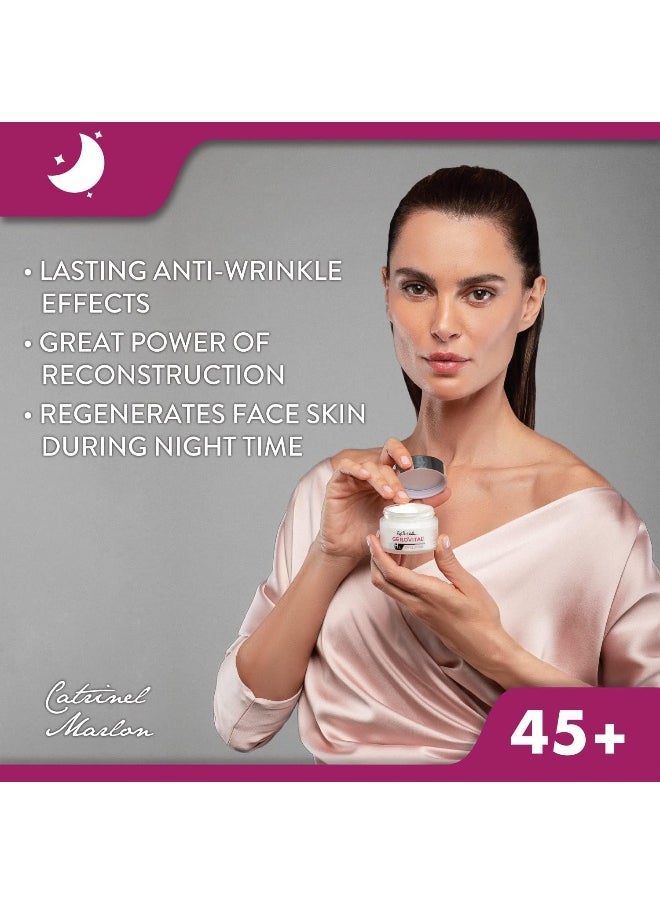 H3 Evolution, Anti-Aging Cream Intensive Restructuring With Superoxide Dismutase (The Anti-Aging Super Enzyme) 45+ (1.69 Fl.Oz)