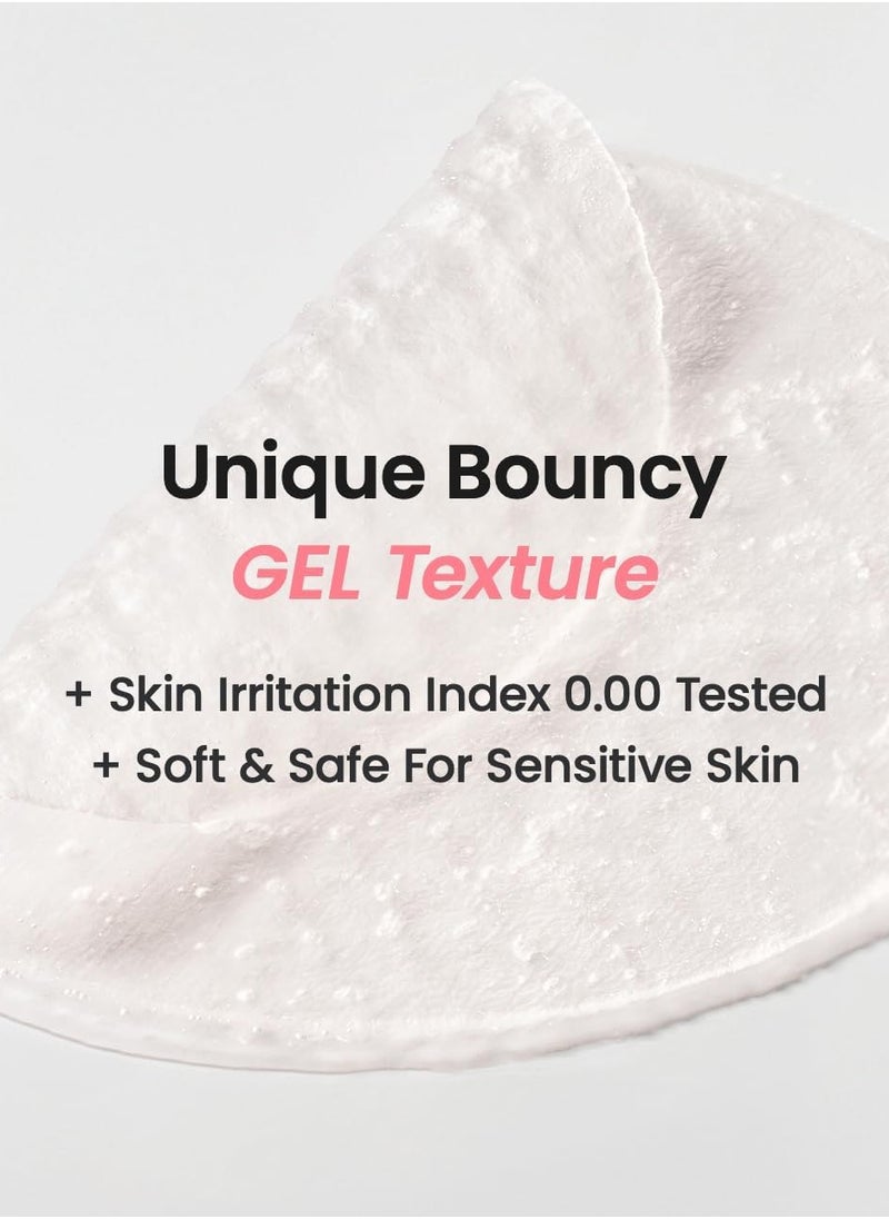 Collagen Gel Toner Pads | Pore Perfecting, Improving Elasticity, Korean Toner Pads for Sensitive Skin | 4.93 fl.oz.(140g), 60Pads