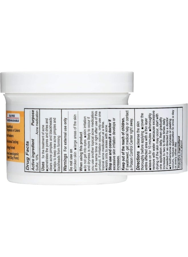 , 10% Sulfur Acne Treatment Ointment (Trial Size)