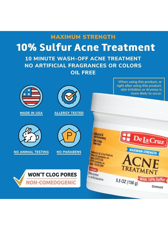 , 10% Sulfur Acne Treatment Ointment (Trial Size)