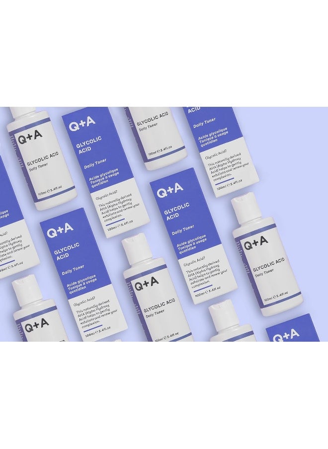 Glycolic Acid Daily Toner | 100Ml | Hydrating & Brightening Toner With Glycolic Acid, Hyaluronic Acid, And Betaine