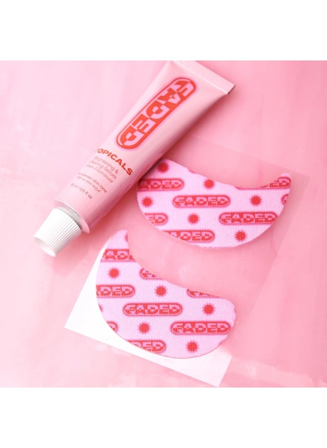 Faded Brightening Under Eye Masks