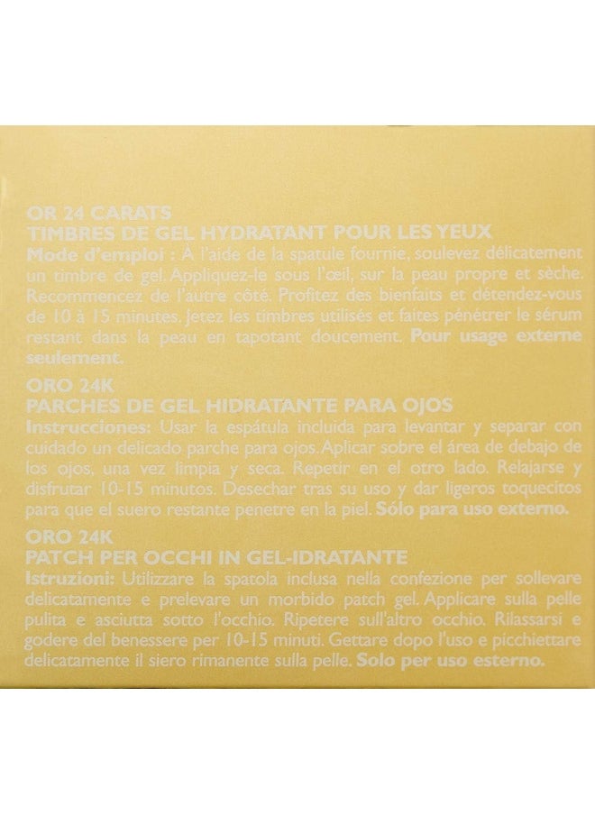 24K Gold Pure Luxury Lift & Firm Hydra-Gel Eye Patches (60 Patches)