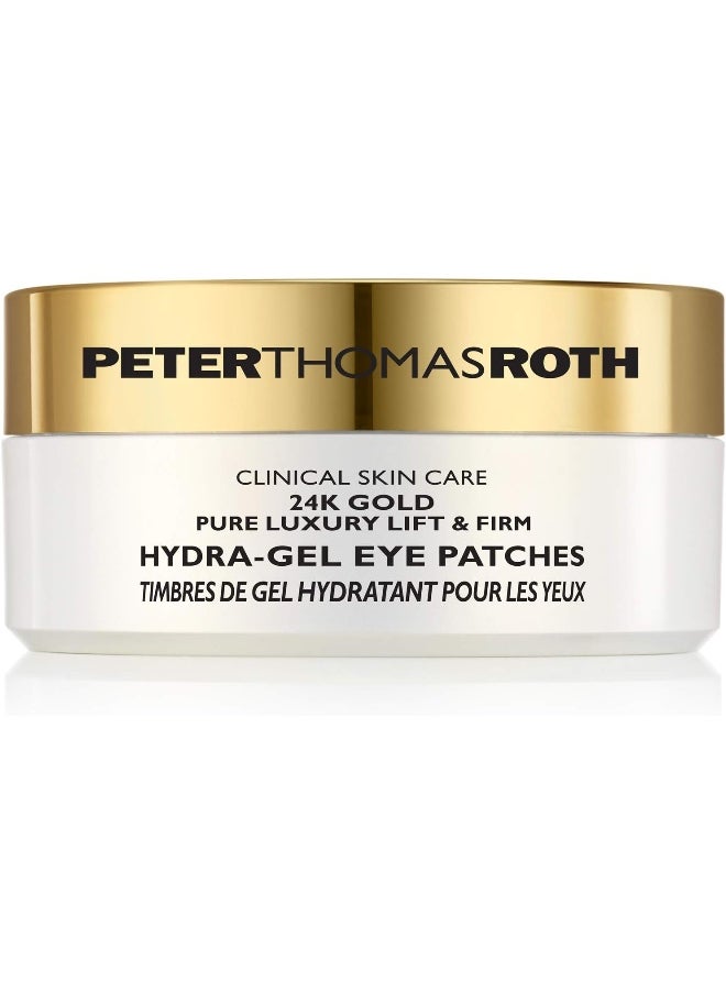 24K Gold Pure Luxury Lift & Firm Hydra-Gel Eye Patches (60 Patches)