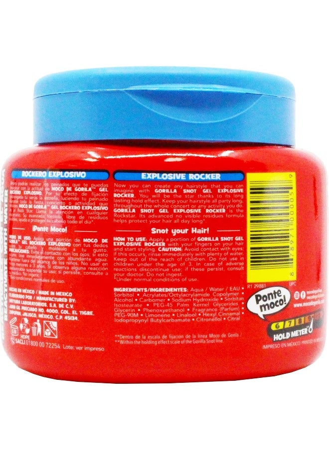 Moco De Gorila Gorilla Snot Hair Gel, Rockero 9.52 Oz (270G), 1 Pack