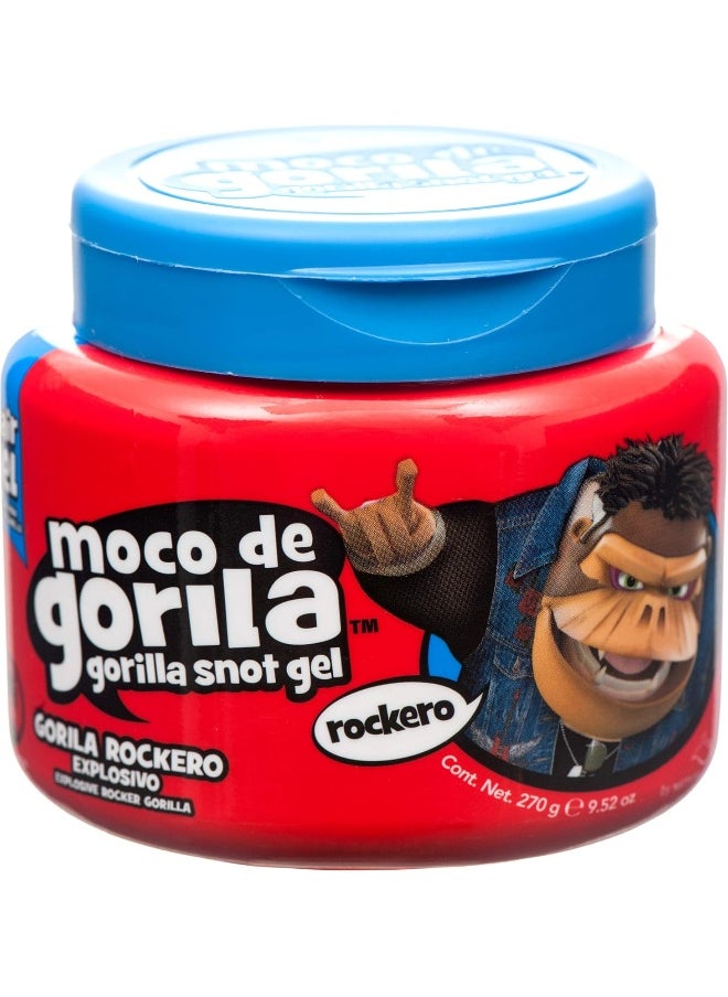 Moco De Gorila Gorilla Snot Hair Gel, Rockero 9.52 Oz (270G), 1 Pack