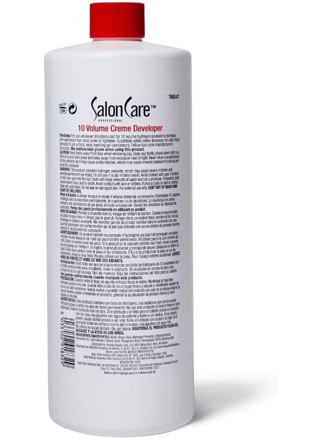 10 Volume Creme Developer