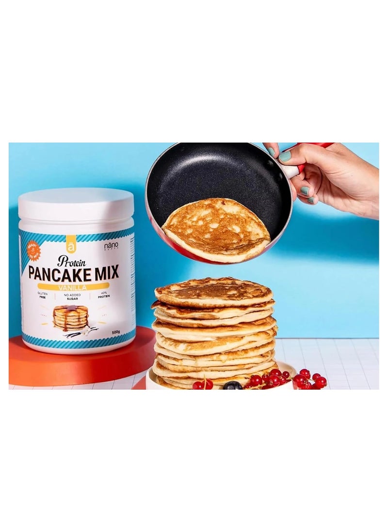 Nano Sups Protein Pancake Mix Vanilla Flavor 500g