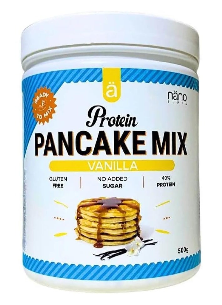 Nano Sups Protein Pancake Mix Vanilla Flavor 500g
