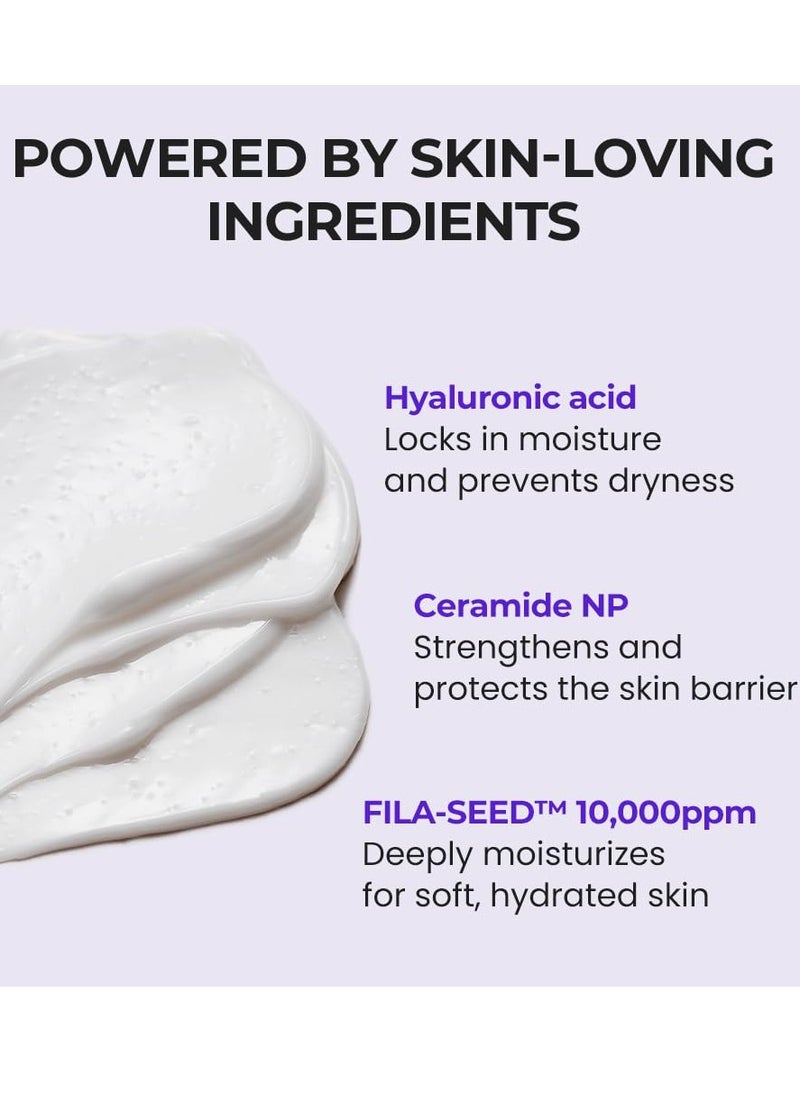 RAVIEL Enriched Super Ceramide Cream | | Skin Barrier moisturizer for Sensitive Skin | Hydrating & Nourishing Moisturizer with Hyaluronic Acid, Niacinamide | Korean Skin Care (1.69 fl oz)