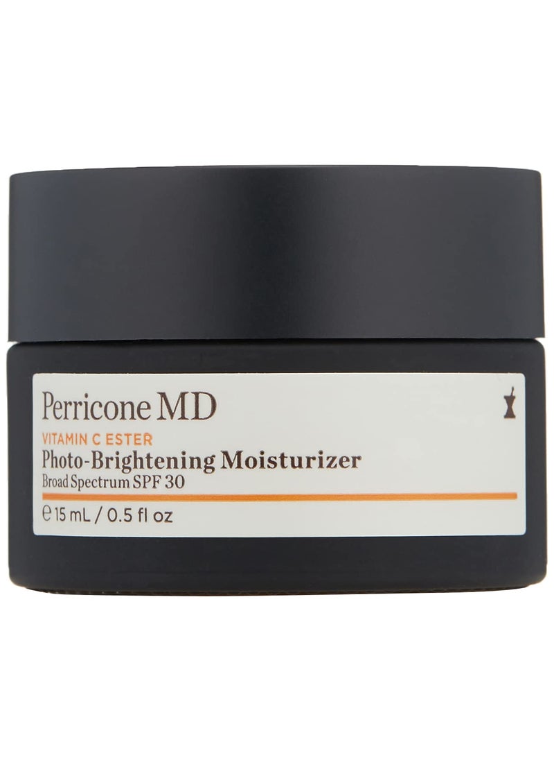 Perricone MD Vitamin C Ester Photo Brightening Moisturizer Broad Spectrum SPF 30 0.5 oz